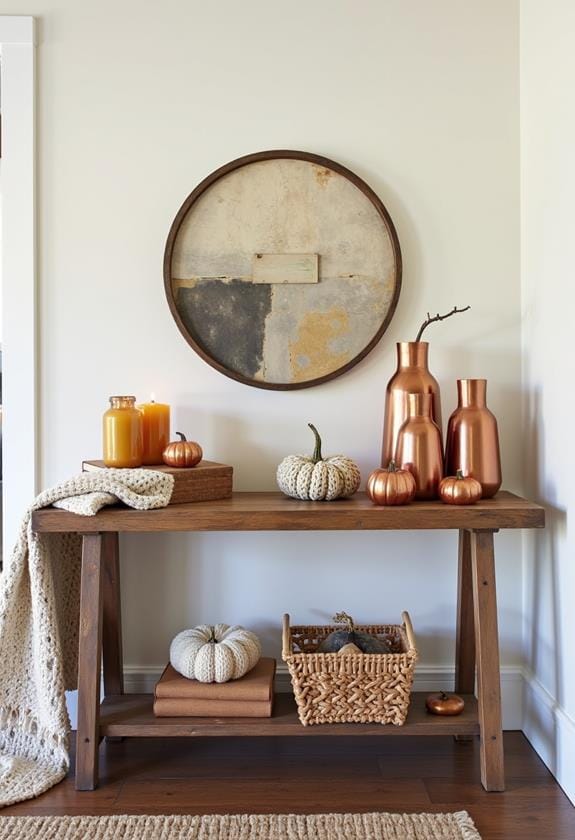 comforting fabrics inviting metals