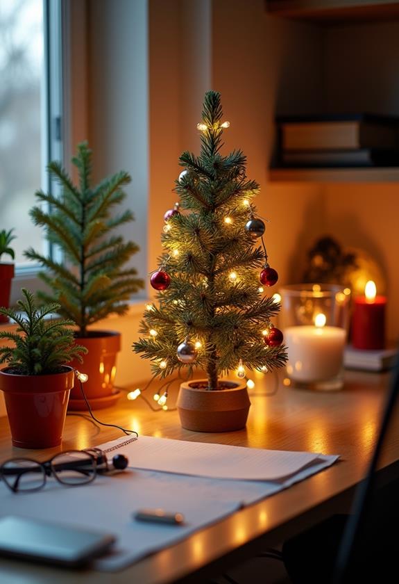 compact holiday decor options