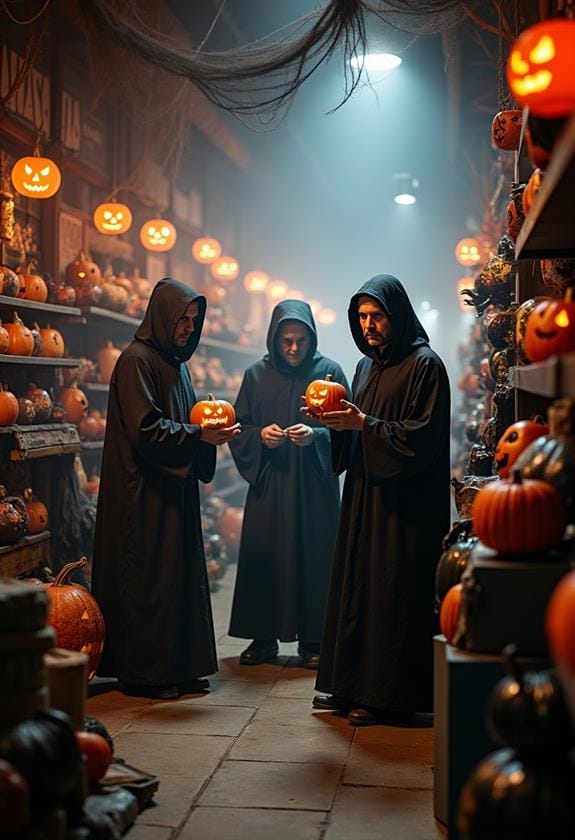 costumed team celebration event
