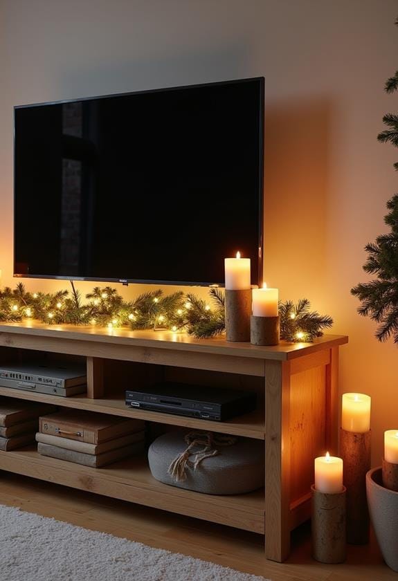 cozy ambiance with candles
