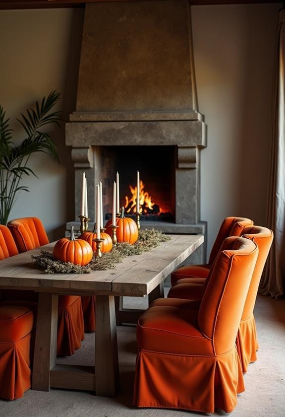 cozy fall color scheme