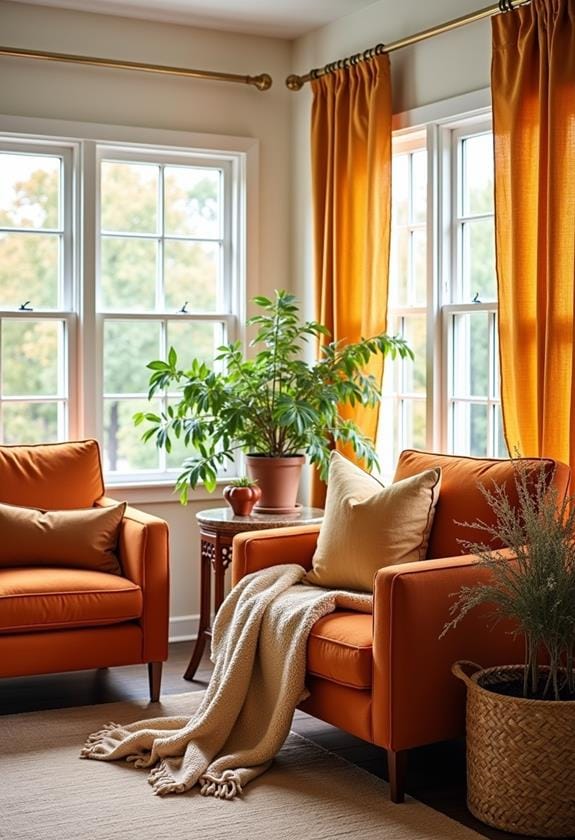 cozy fall color scheme