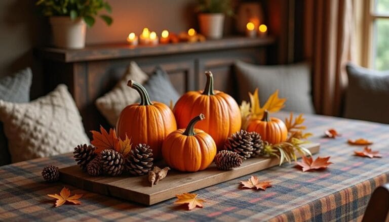 cozy fall dining decor ideas