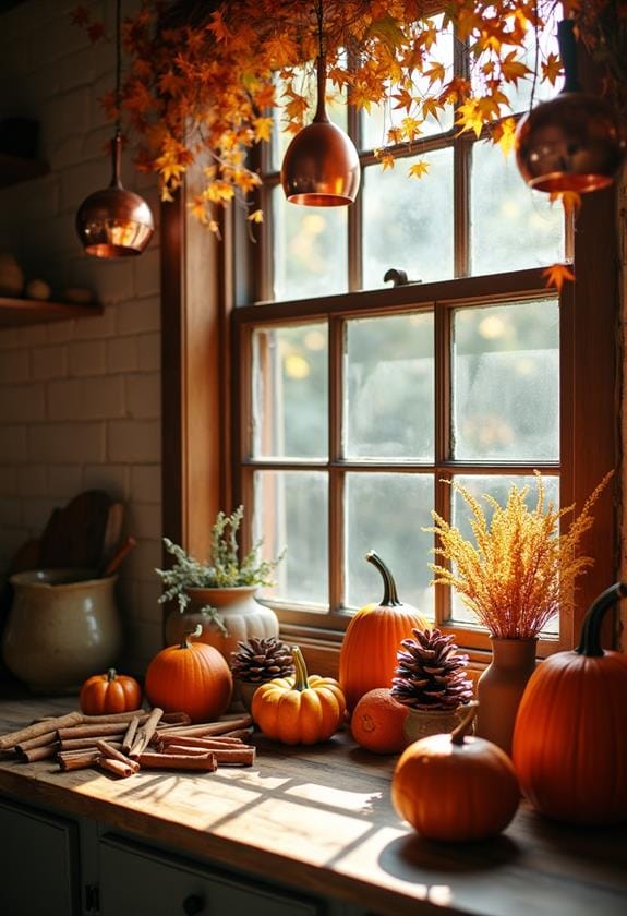 cozy fall kitchen decor