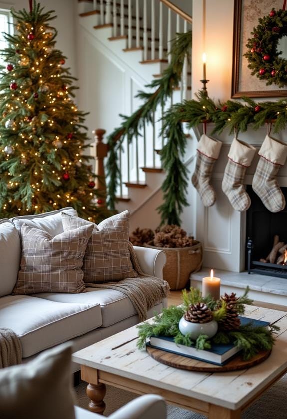 cozy farmhouse christmas decor