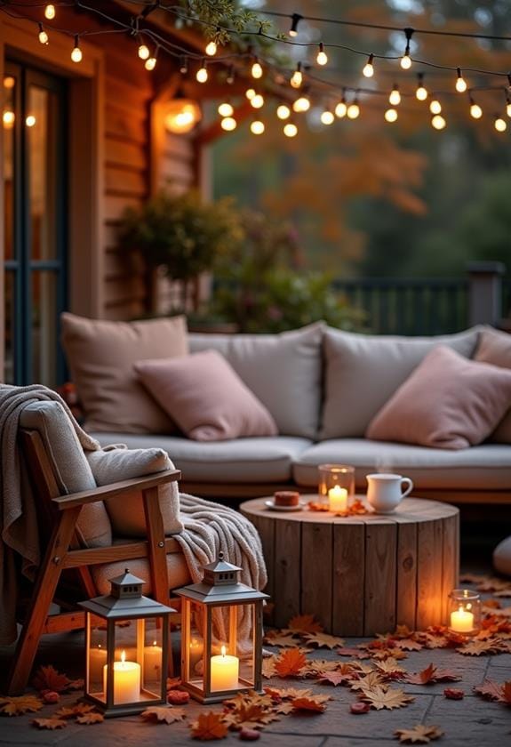 cozy glow for fall