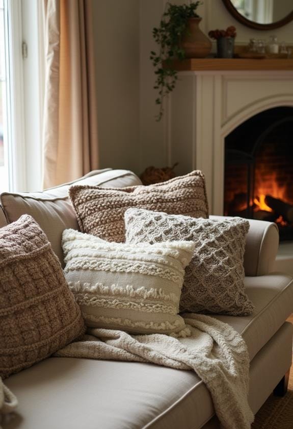 cozy handmade pillow cover tutorials