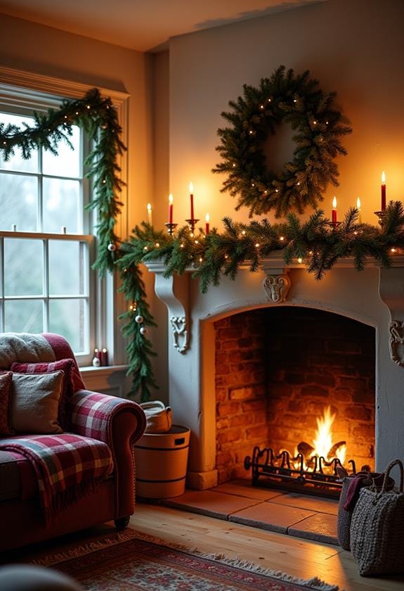 cozy illuminated table decor