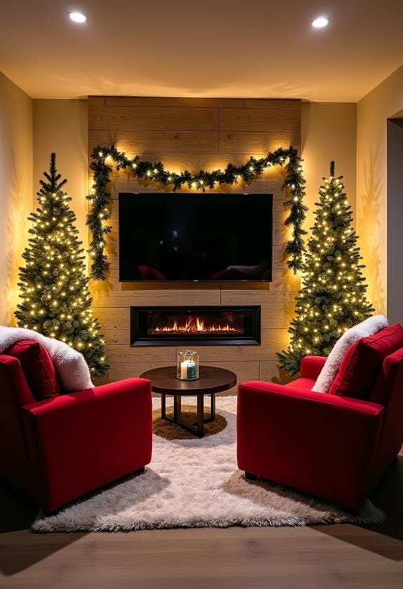cozy movie corner design