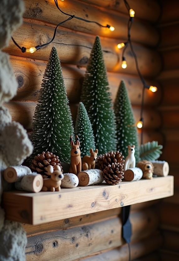 cozy rustic holiday decor