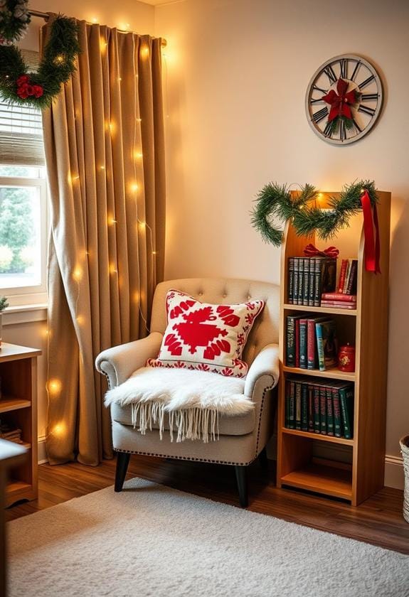 cozy seasonal reading spaces