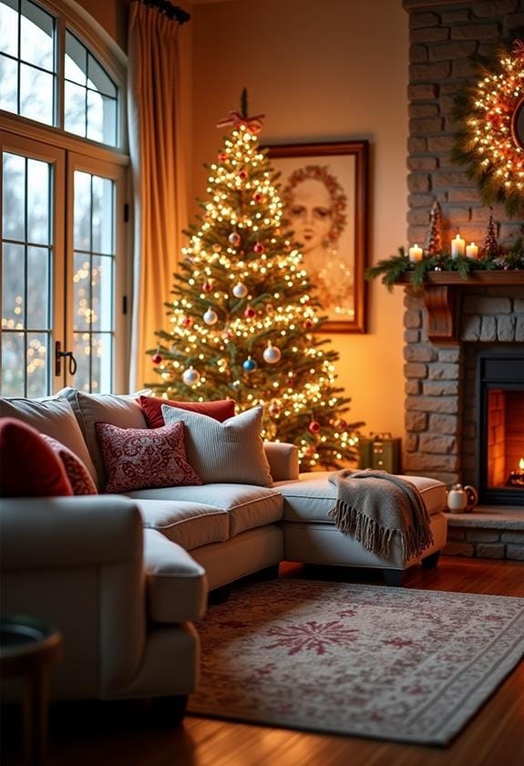 cozy seating area makeover