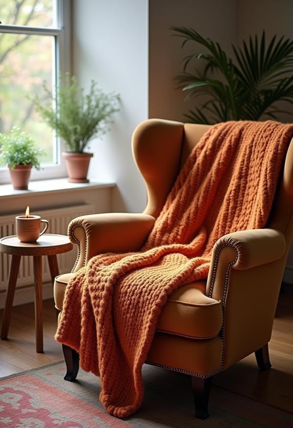 cozy soft fabric throws