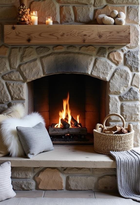 cozy textured layering techniques
