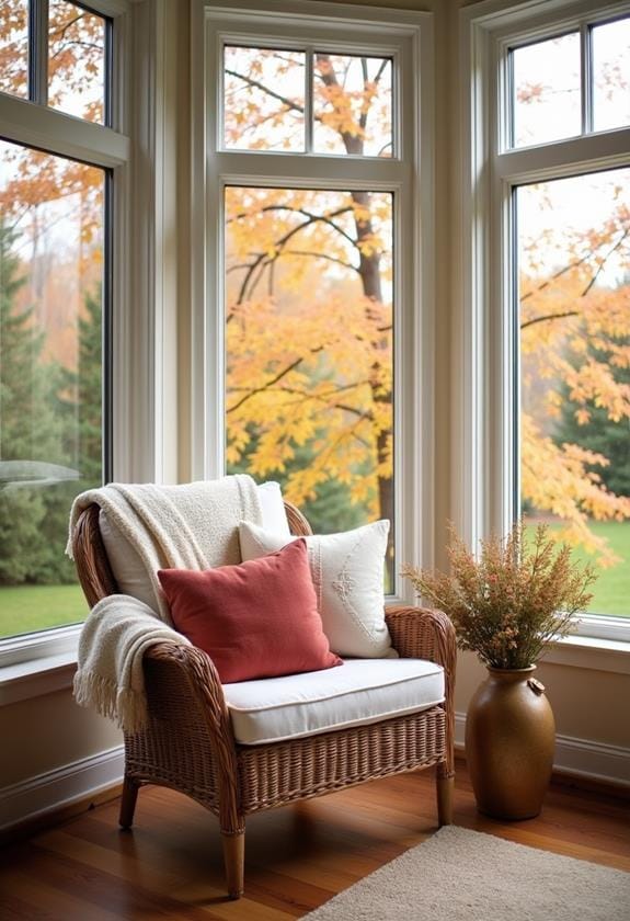 cozy warm dim illumination