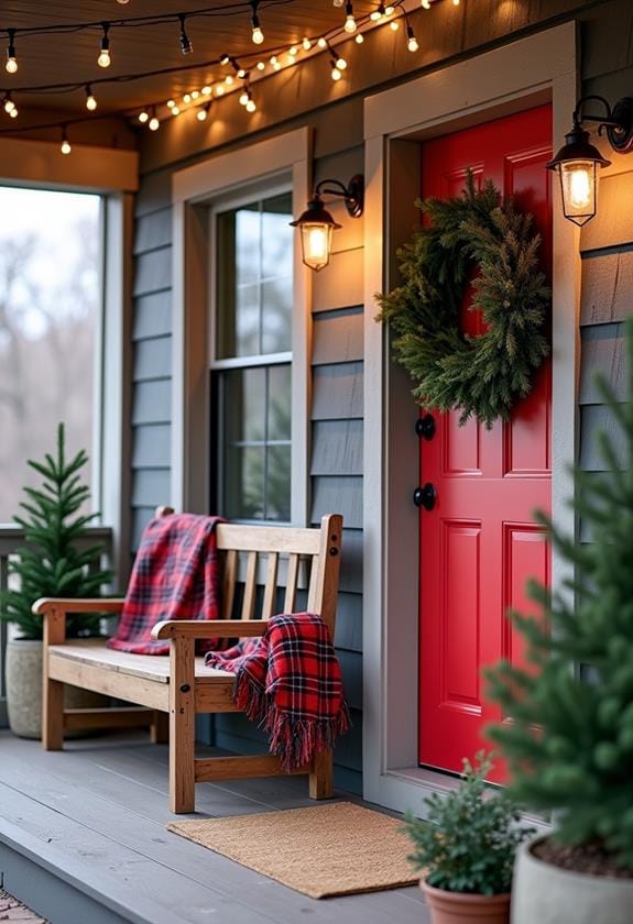 cozy welcoming doorways design