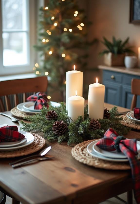 cozy winter dining decor ideas