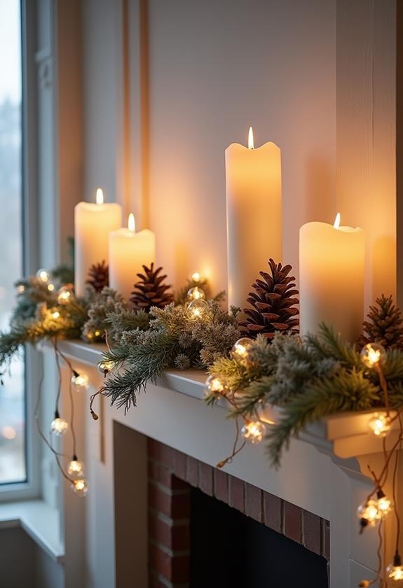 cozy winter light decor