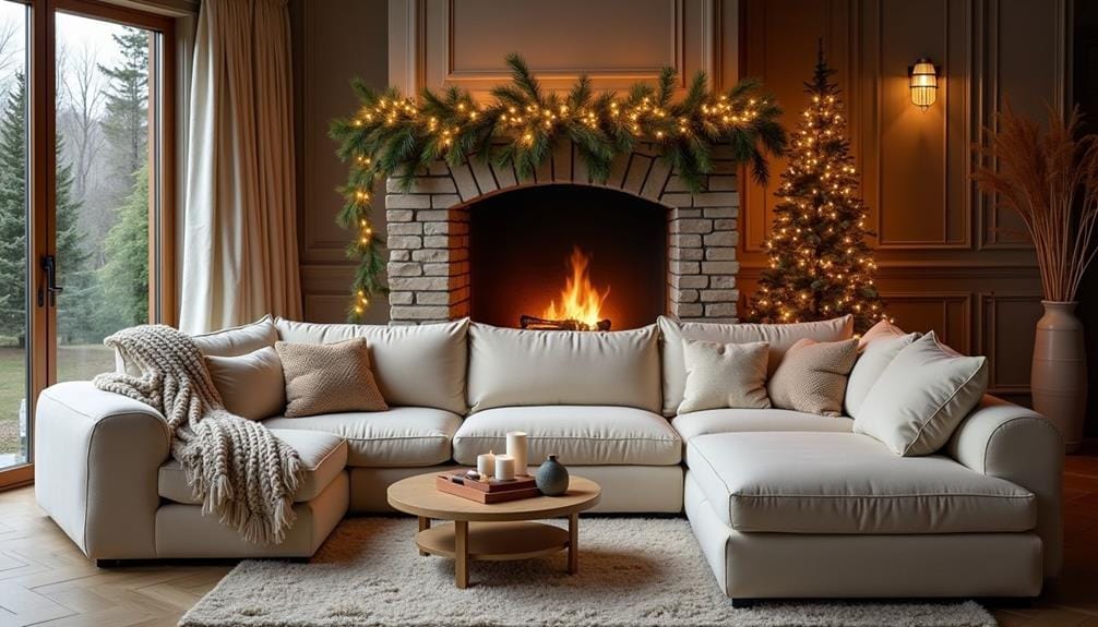 cozy winter living room decor