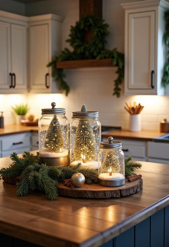 crafty winter decor idea