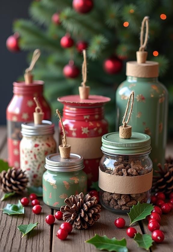 create distinctive seasonal ornaments