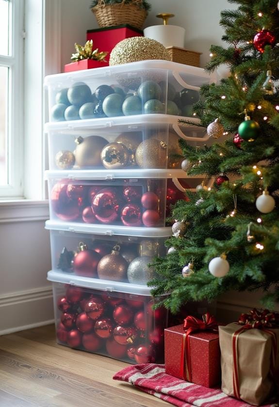 creative christmas storage solutions