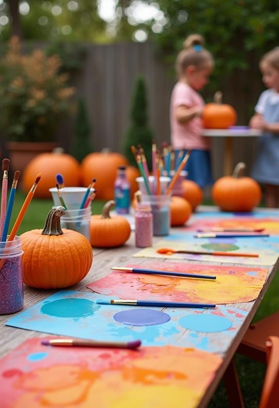creative fall activity zone