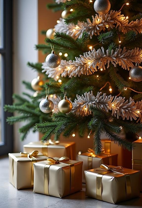 creative holiday tree decor