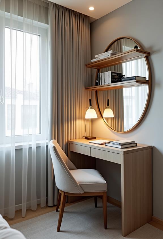 creative illumination for small areas