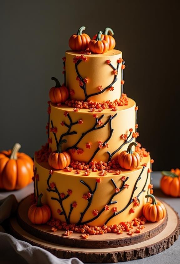 creative pumpkin frosting methods