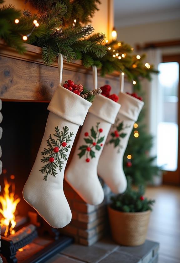 custom family christmas stockings