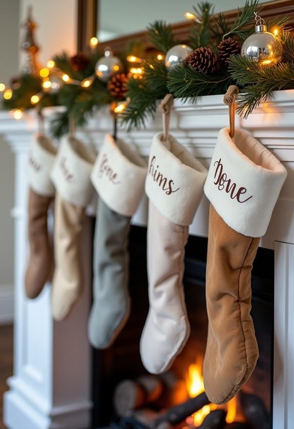 custom made family stockings