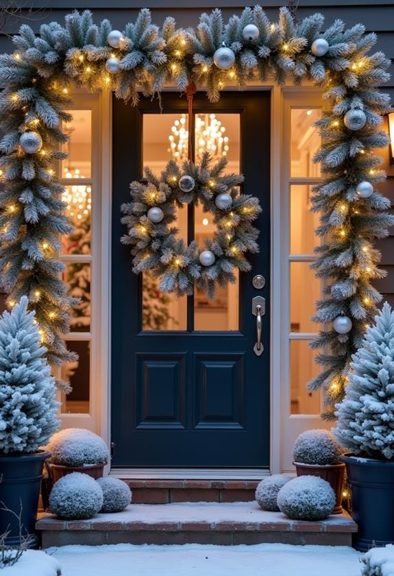 decorate entryways and windows