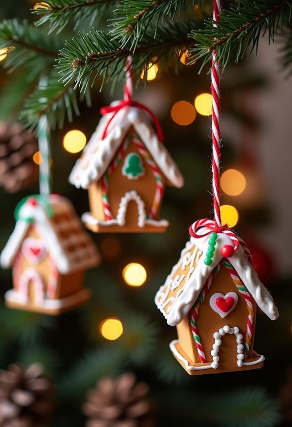 decorating with festive ornaments