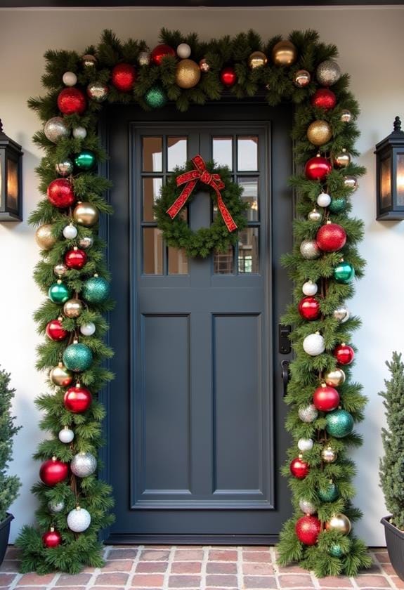decorative doorway ornament garland