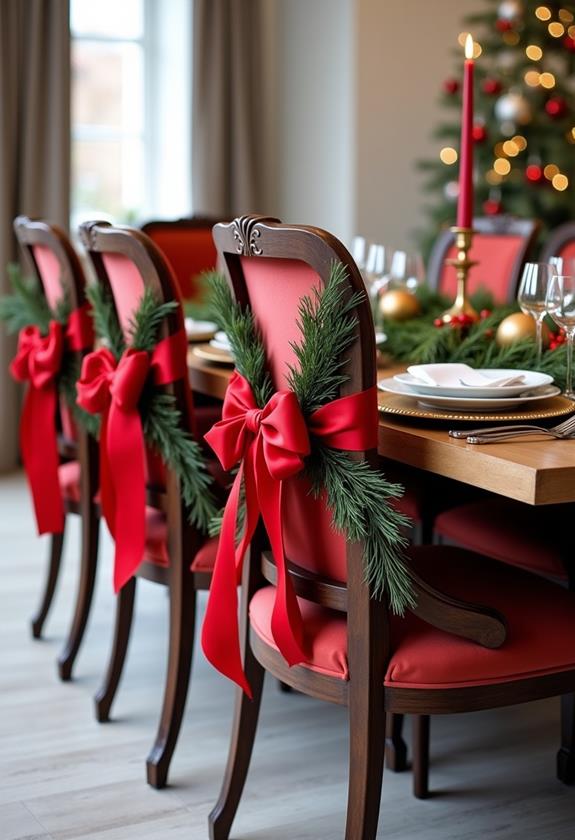 decorative holiday seat accents