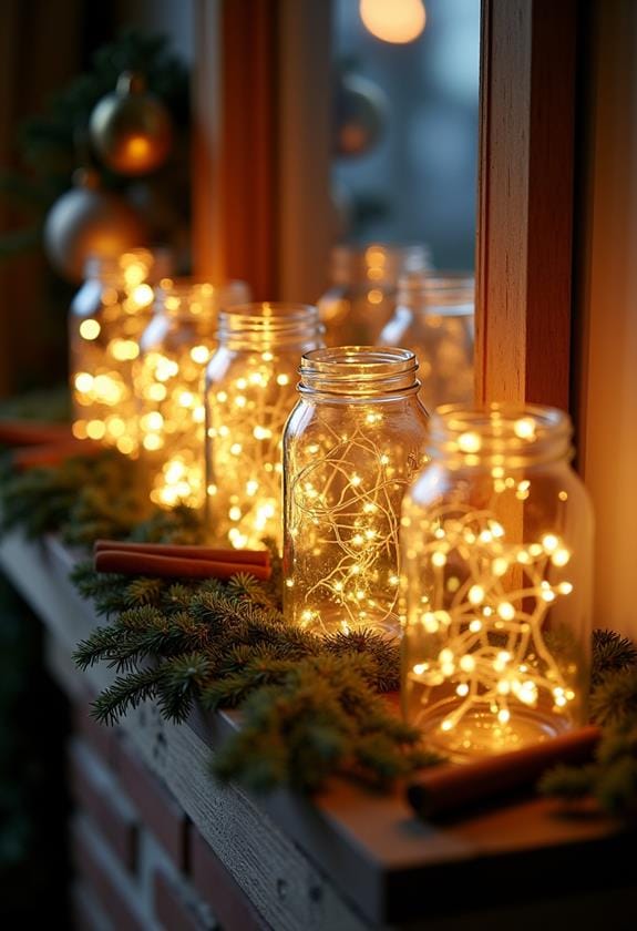 decorative mason jar lights