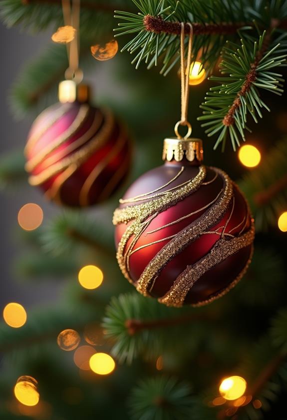 delicious festive chocolate decorations