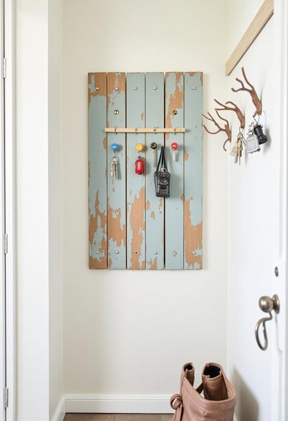 diy magnetic key holder