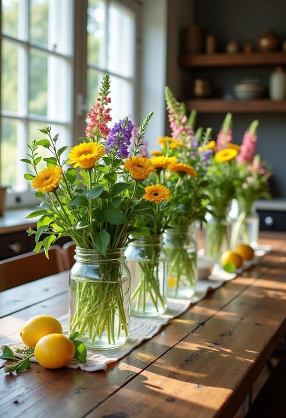 diy mason jar gardens