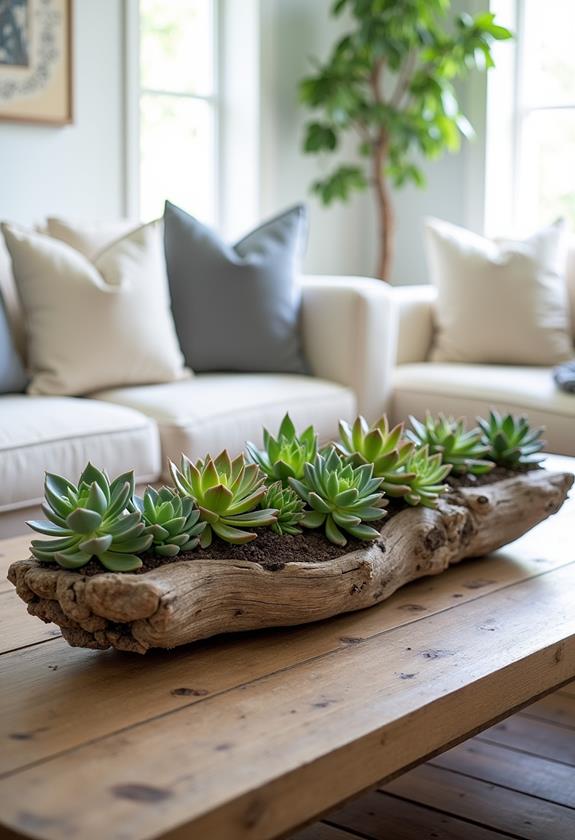 driftwood succulent gardens oasis