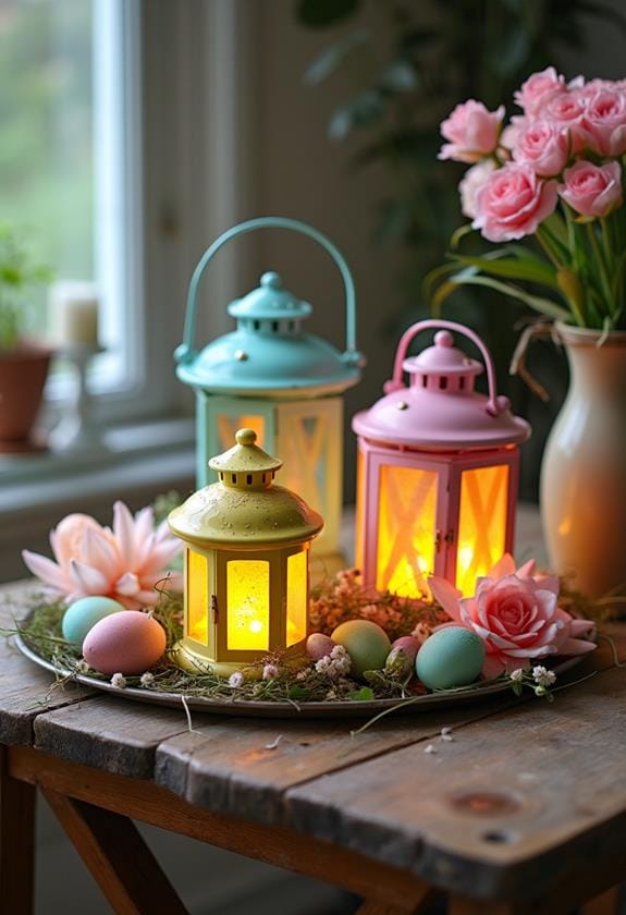 easter lantern decoration tutorial