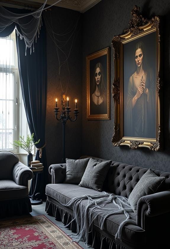 eerie artistic wall decor