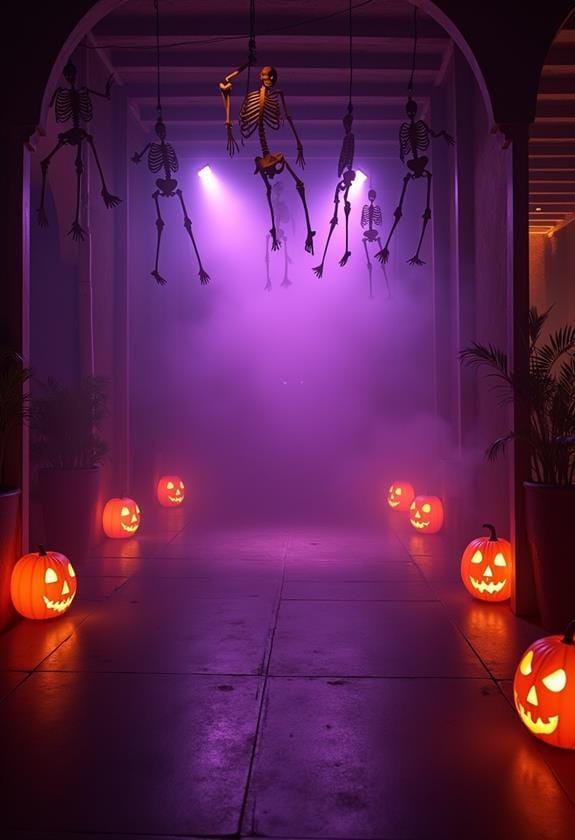 eerie atmospheric illumination techniques