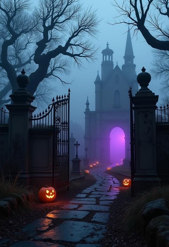 eerie cemetery atmosphere unveiled