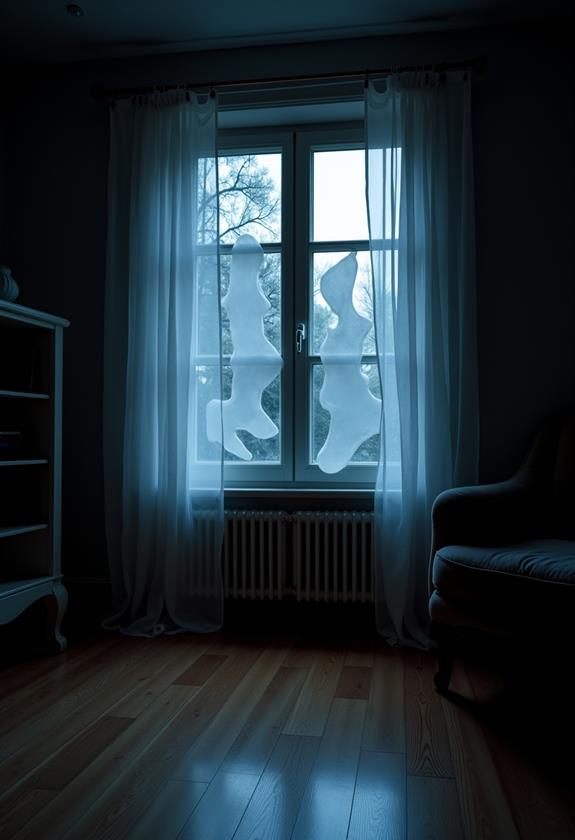 eerie decorative window accents