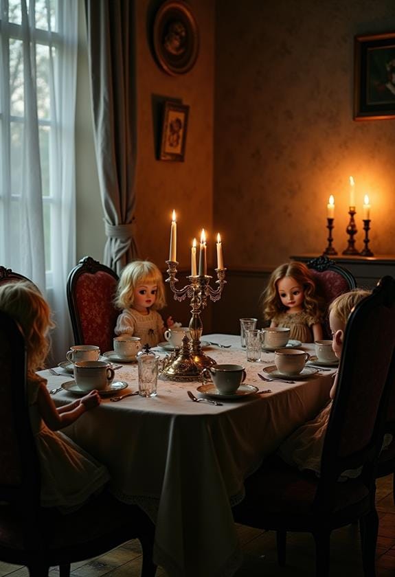 eerie dolls whimsical gathering