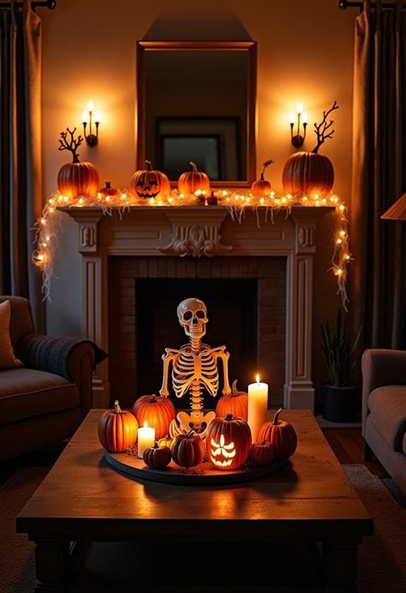 eerie halloween decorations showcase