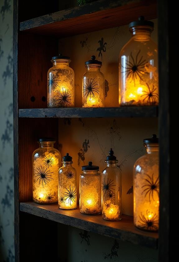 eerie preserved biological specimens