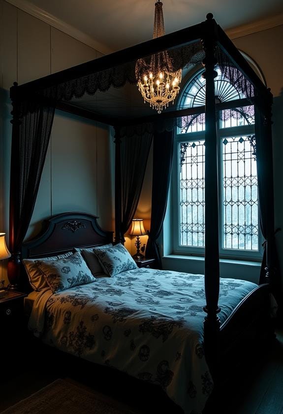 eerie themed bedding collection